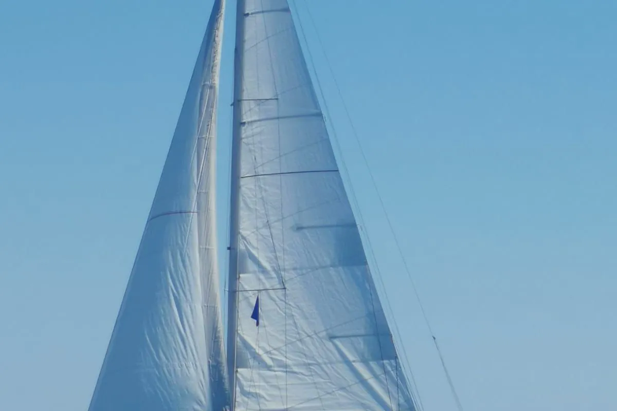 Exterior view of Six Pack, a Beneteau Cyclades 39.3 sailboat at Fethiye, Turkey