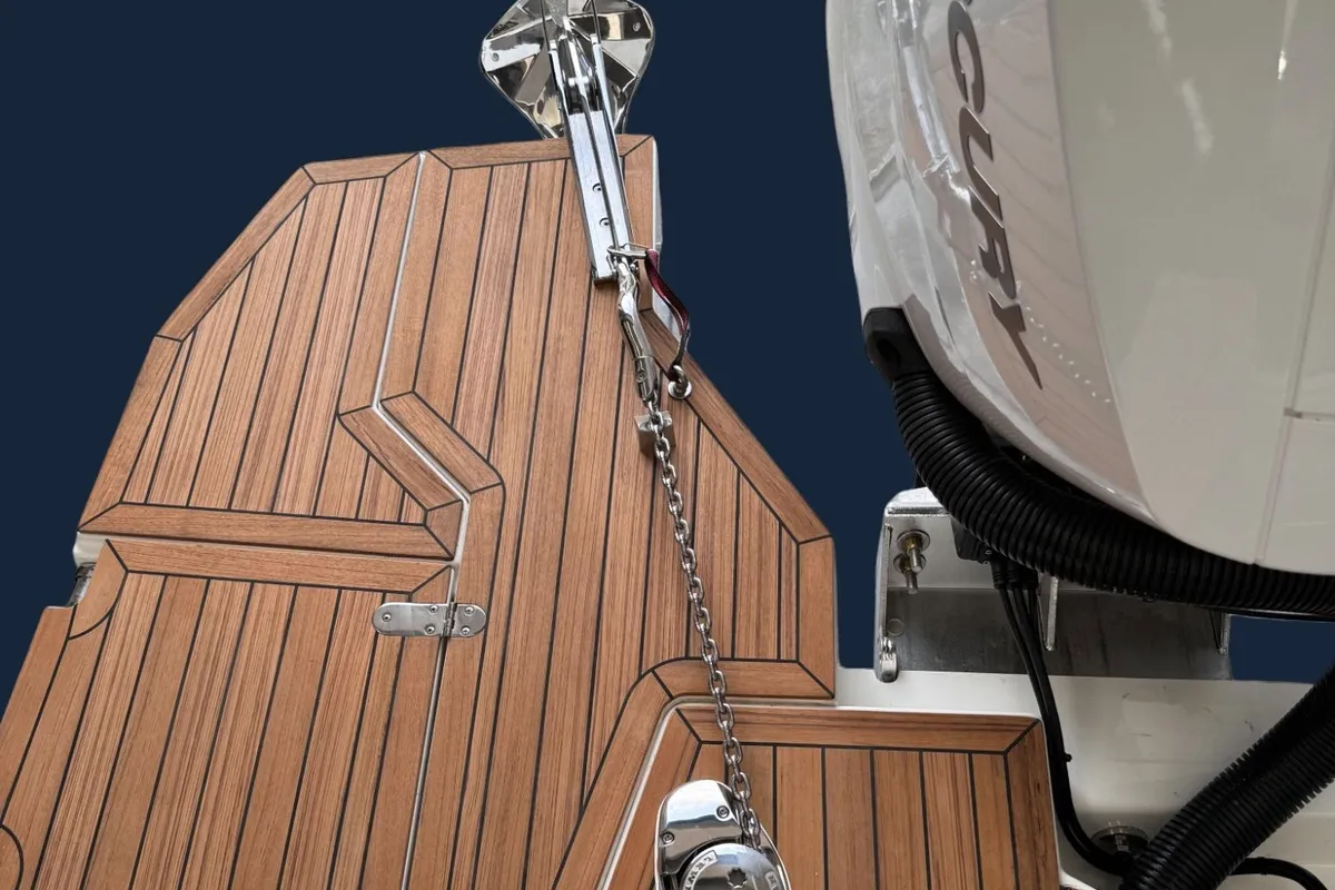 Mago Merlino, a Marlin 40 motorboat at Marsala, Italy