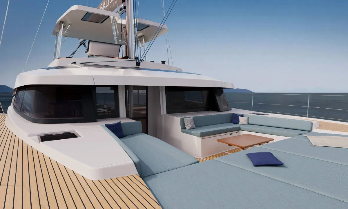 AMELIA GRACE, a Bali 5.2 catamaran at Central Abaco, Bahamas