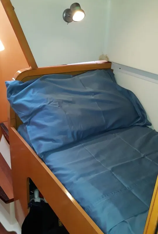 Cabin on Zenith, a Fountaine Pajot Salina 48 catamaran at Narganá, Panama
