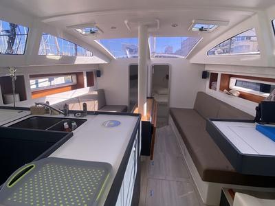 Galley of Neree, a RM 1270 sailboat at Marseille, France