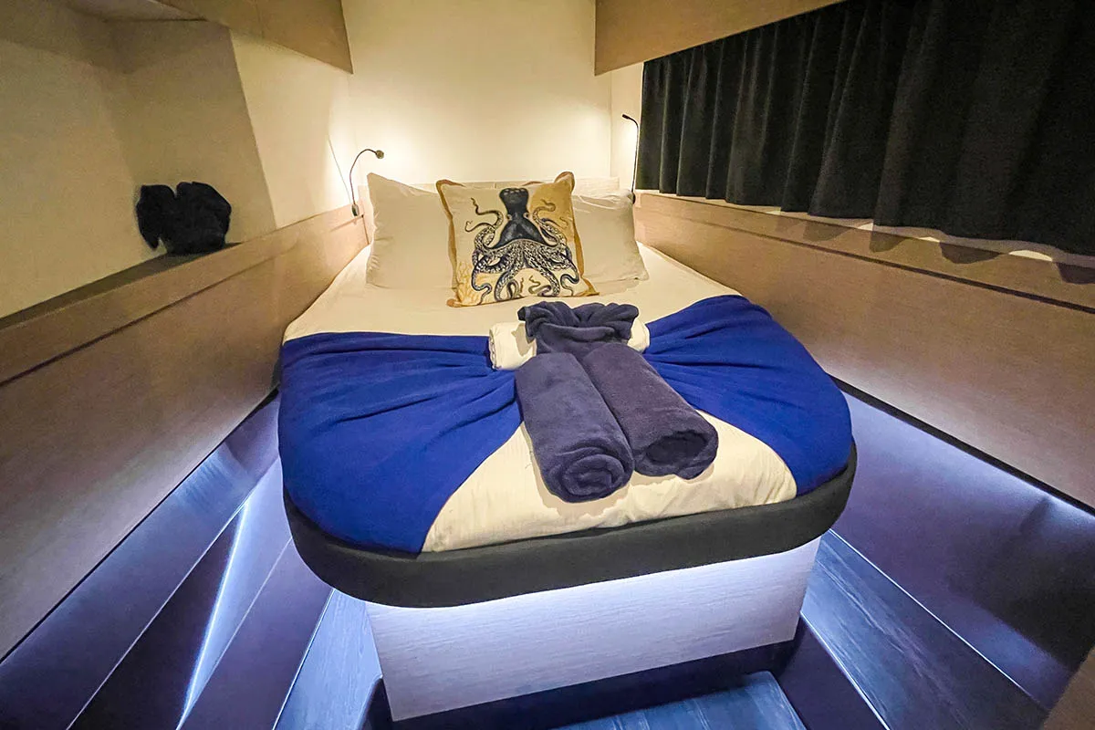 Spindrift, a Fountaine Pajot Elba 45 catamaran at Road Town, British Virgin Islands
