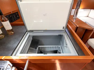 Galley of Peace, a Beneteau Oceanis 41.1 sailboat at Municipal Unit of Lefkada, Greece