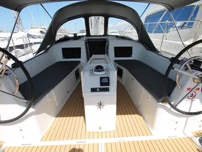 Bona Res, a Jeanneau Sun Odyssey 410 sailboat at Split, Croatia