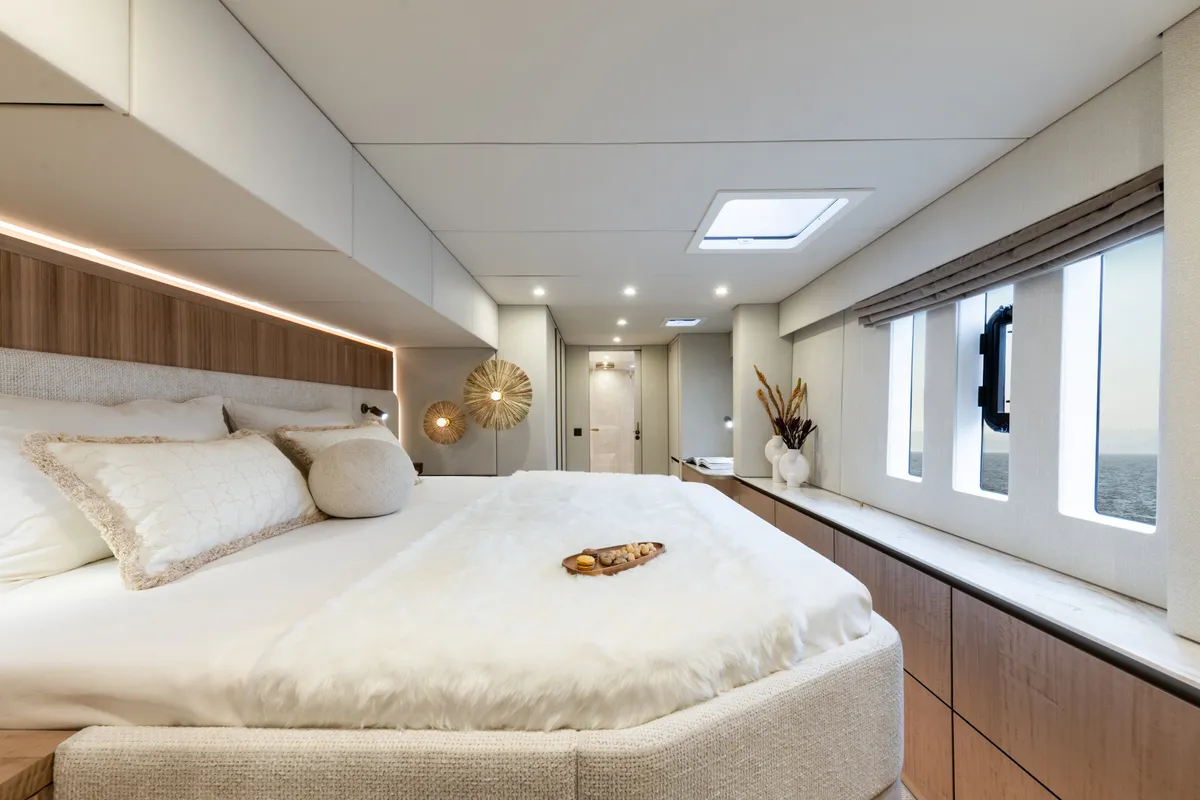 SPICE OF LIFE , a Sunreef 60 catamaran at Grad Kaštela, Croatia