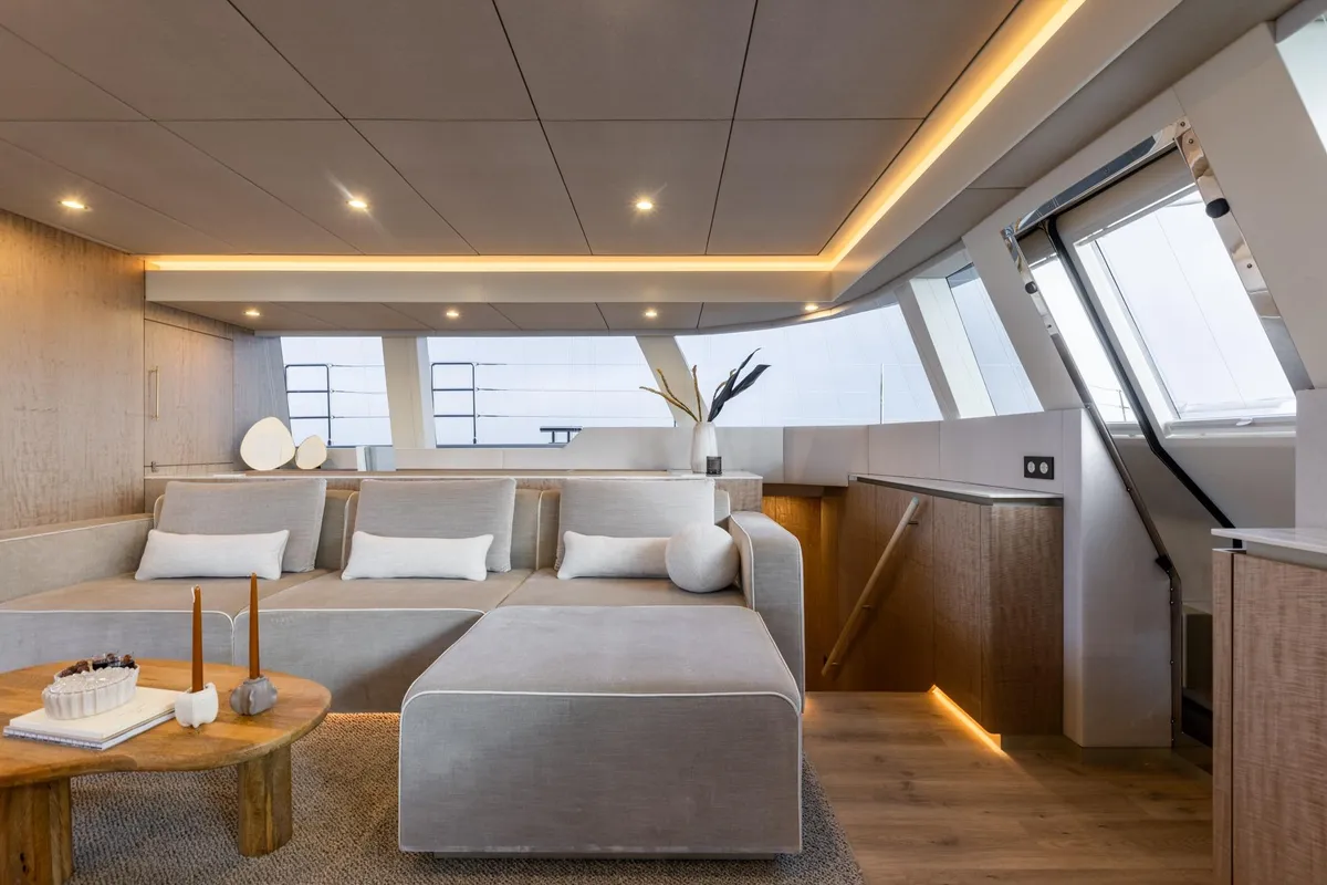 SPICE OF LIFE , a Sunreef 60 catamaran at Grad Kaštela, Croatia