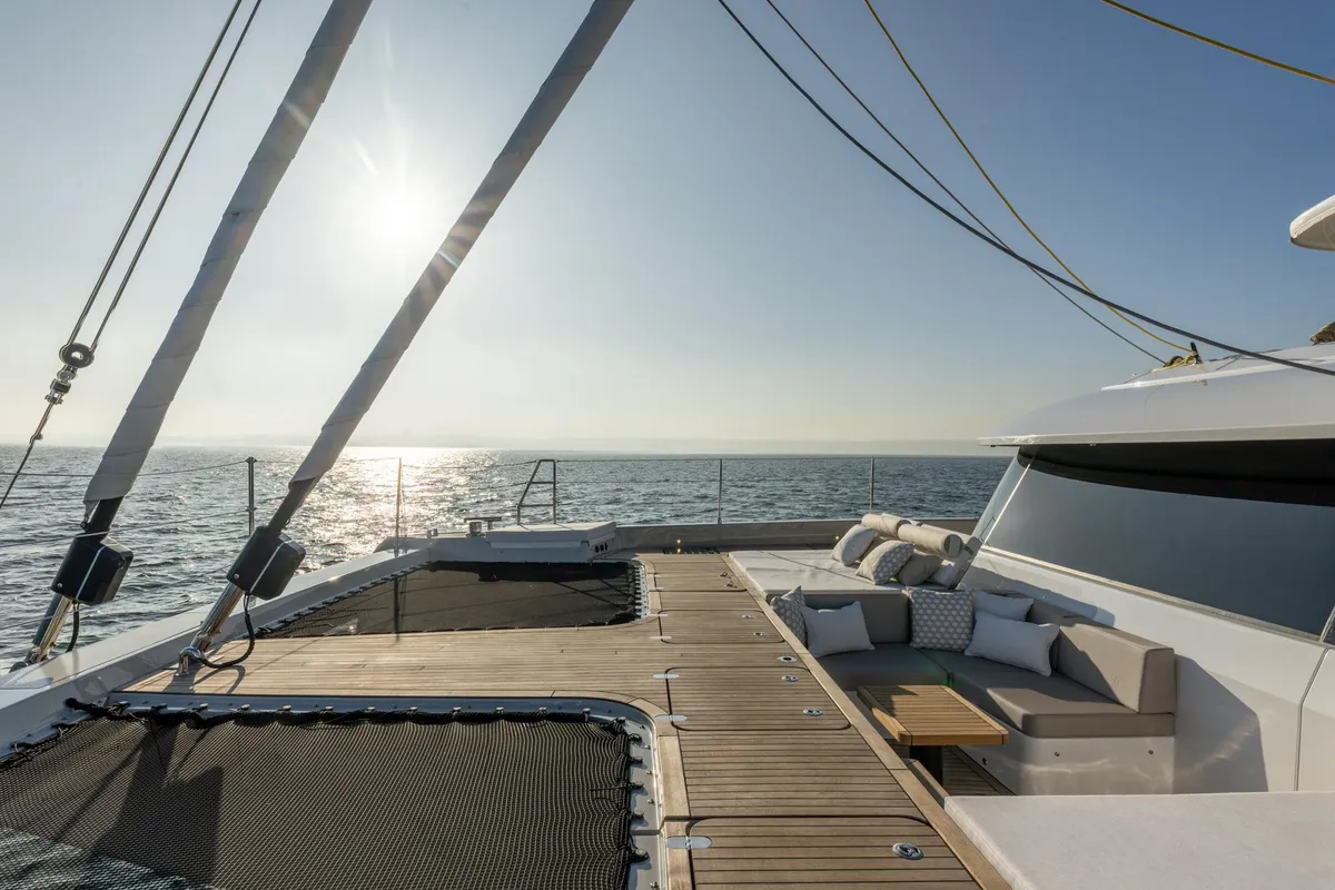 SPICE OF LIFE , a Sunreef 60 catamaran at Grad Kaštela, Croatia
