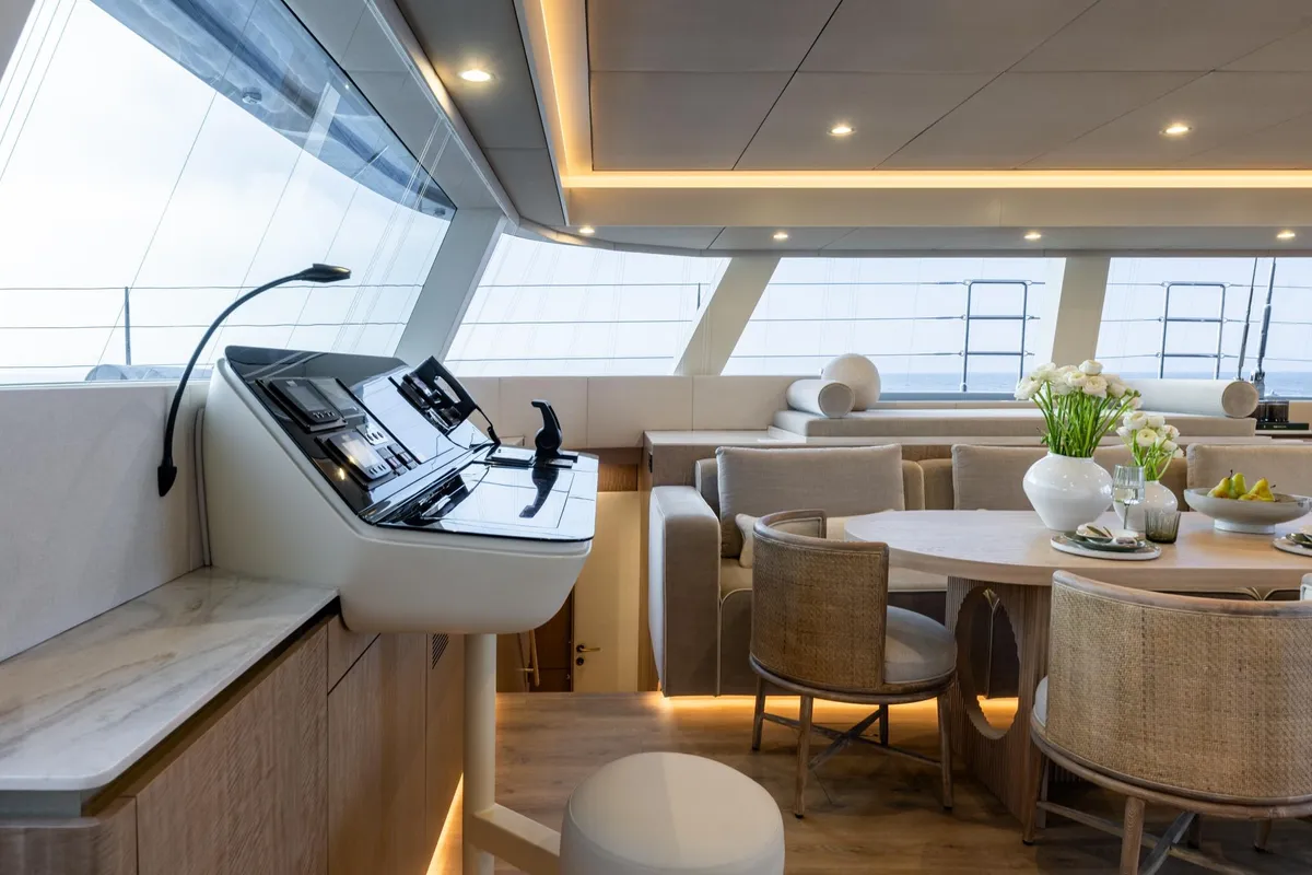 SPICE OF LIFE , a Sunreef 60 catamaran at Grad Kaštela, Croatia
