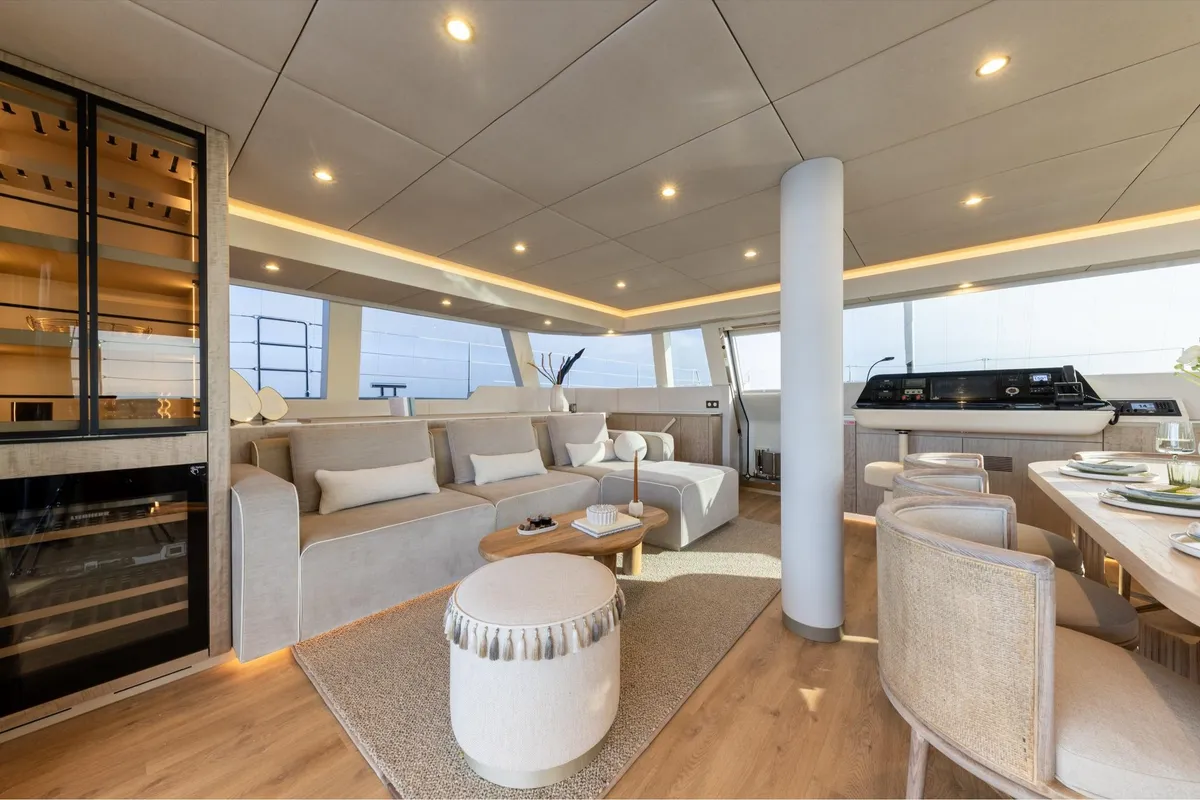 SPICE OF LIFE , a Sunreef 60 catamaran at Grad Kaštela, Croatia