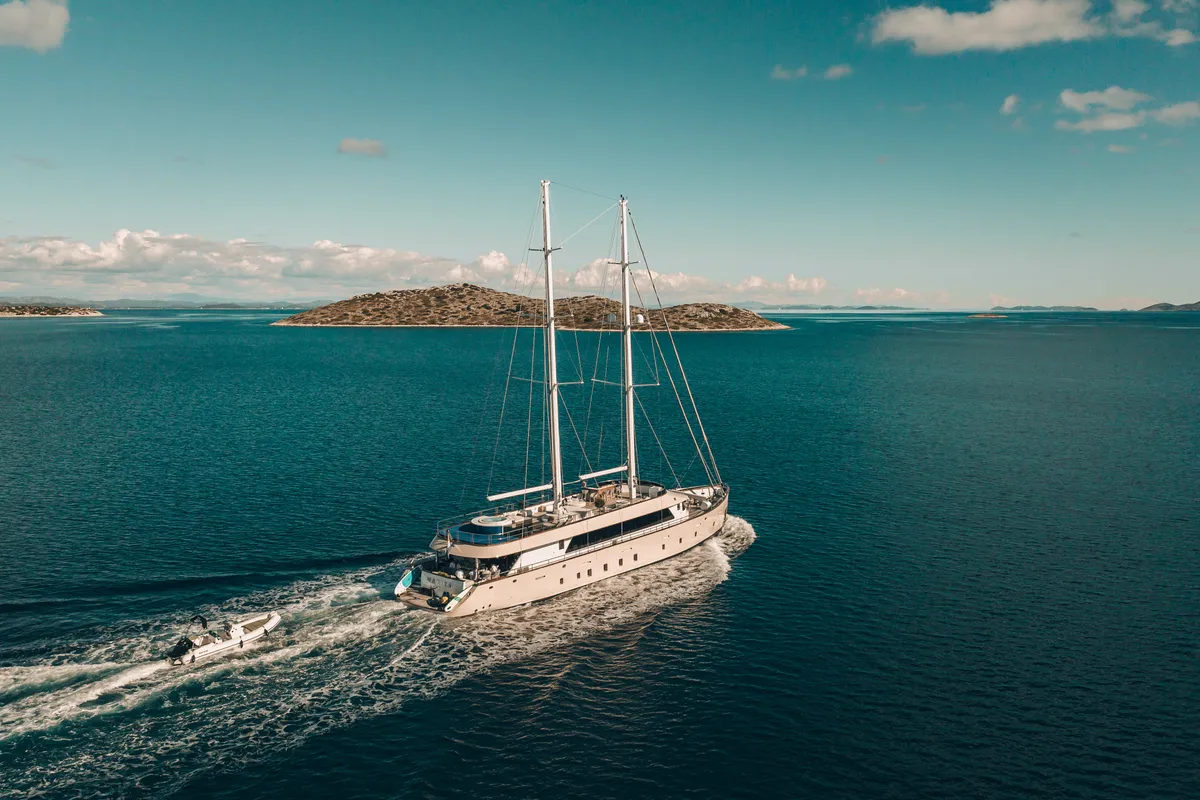 Exterior view of Maxita, a Gulet Motoryacht motor yacht at Split, Croatia