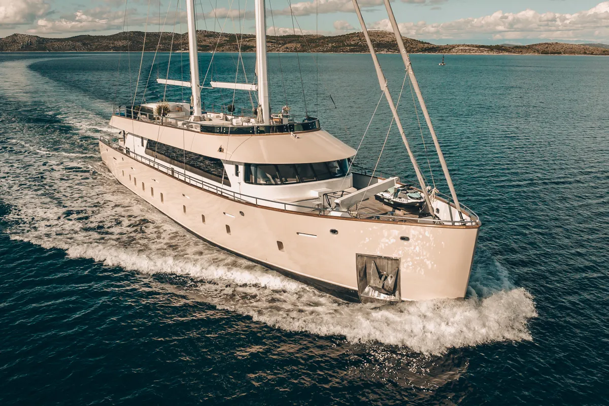 Exterior view of Maxita, a Gulet Motoryacht motor yacht at Split, Croatia