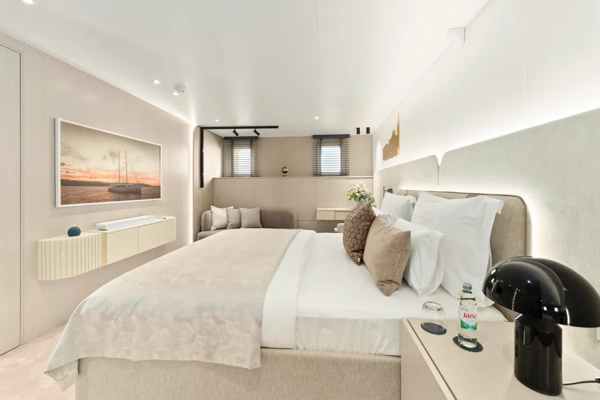 Cabin on Maxita, a Gulet Motoryacht motor yacht at Split, Croatia