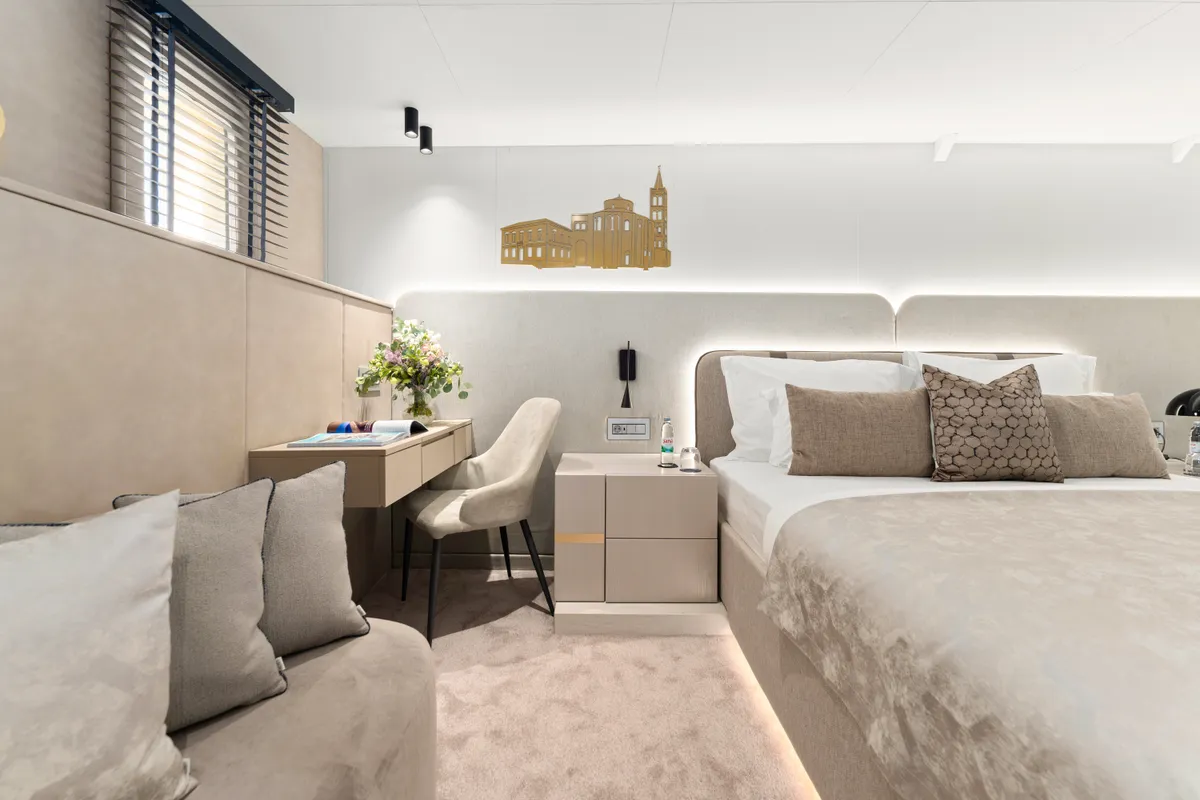 Cabin on Maxita, a Gulet Motoryacht motor yacht at Split, Croatia