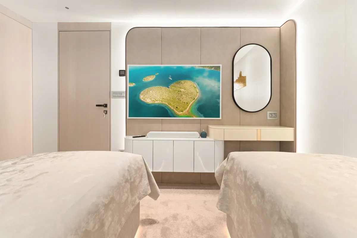 Cabin on Maxita, a Gulet Motoryacht motor yacht at Split, Croatia