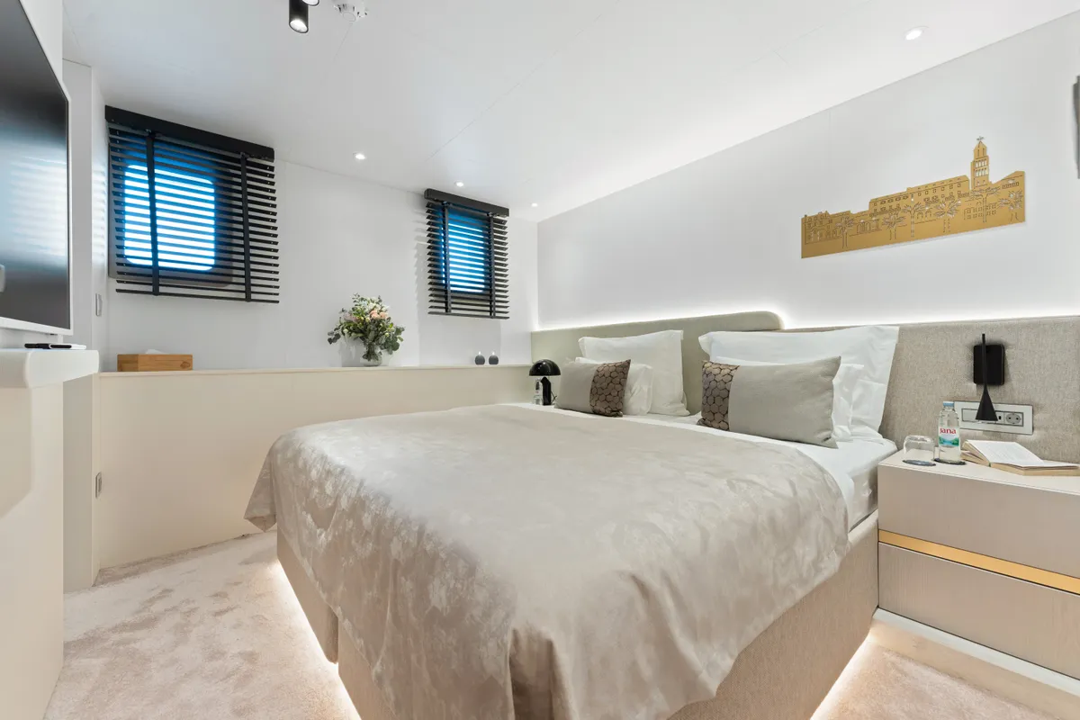 Cabin on Maxita, a Gulet Motoryacht motor yacht at Split, Croatia