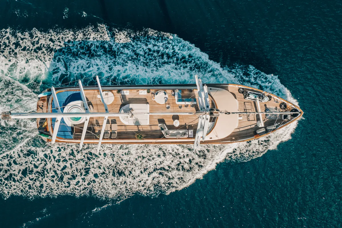 Exterior view of Maxita, a Gulet Motoryacht motor yacht at Split, Croatia