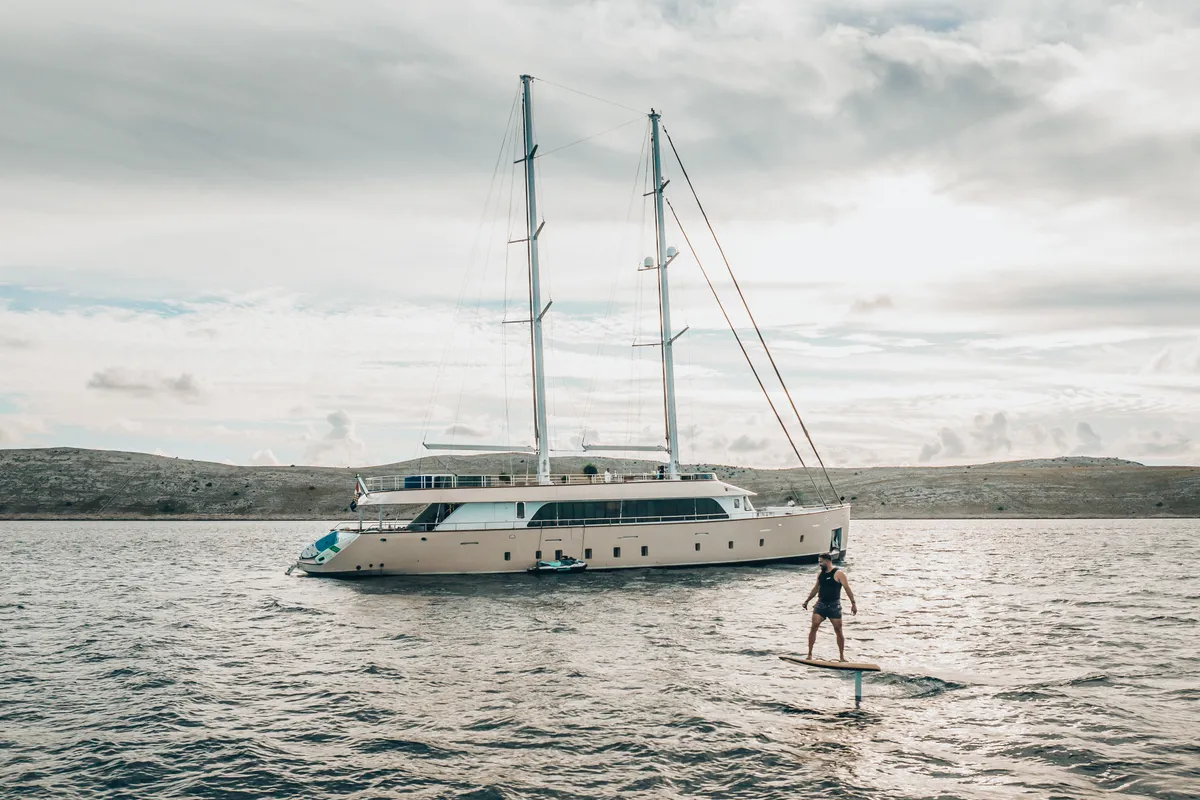 Exterior view of Maxita, a Gulet Motoryacht motor yacht at Split, Croatia