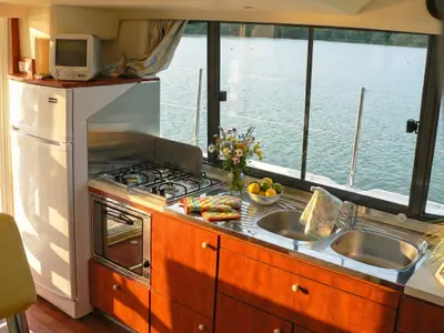Nicols Estivale Quattro B, a motorboat at Saint-Nazaire-d'Aude, France