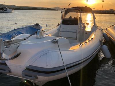 Exterior view of King 720, a Nuova Jolly Marine King 720 Extreme RIB at Biograd na Moru, Croatia
