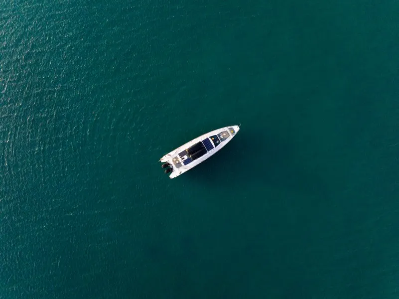 Exterior view of MY CHARACTER, a Axopar 37 XC Cross Cabin motorboat at Kalyvia Thorikou Municipal Unit, Greece