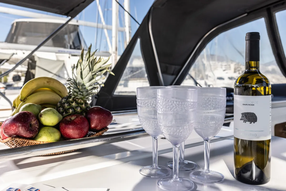 Mary Too, a Beneteau Oceanis 46.1 sailboat at Athens, Greece