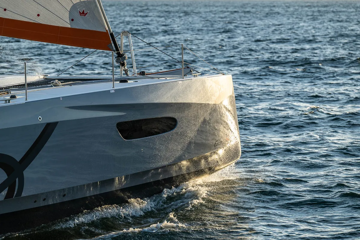 Exterior view of Gladis, a Excess 14 catamaran at Zadar, Croatia