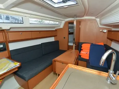 Salon of Ami, a Bavaria Cruiser 33 sailboat at Pirovac, Croatia