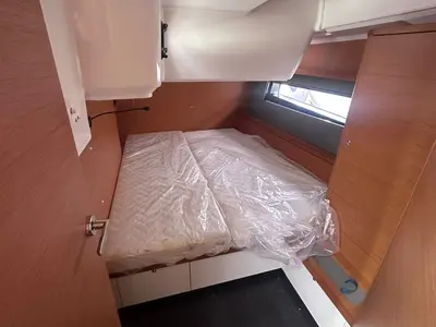Cabin on Thetis, a Dufour 48 sailboat at Procida, Italy