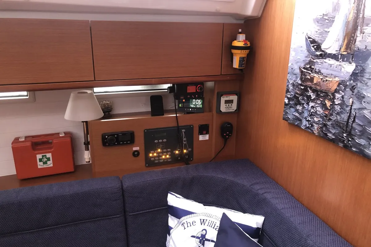 Leonidas, a Bavaria Cruiser 46 sailboat at Municipal Unit of Lefkada, Greece