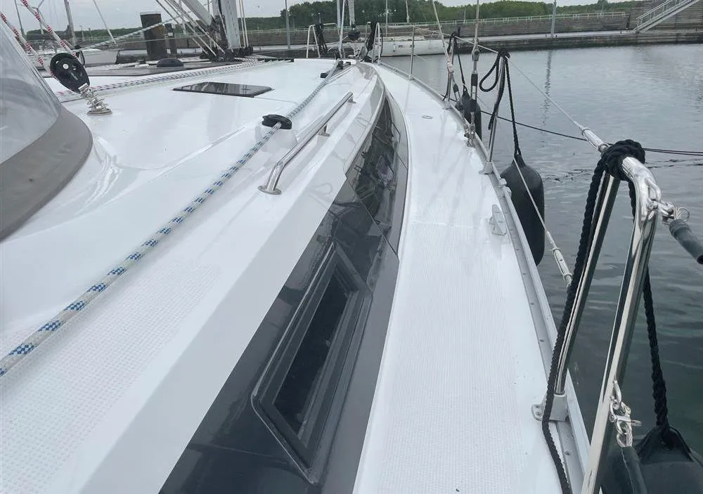 Leonidas, a Bavaria Cruiser 46 sailboat at Municipal Unit of Lefkada, Greece