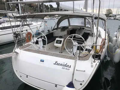 Leonidas, a Bavaria Cruiser 46 sailboat at Municipal Unit of Lefkada, Greece