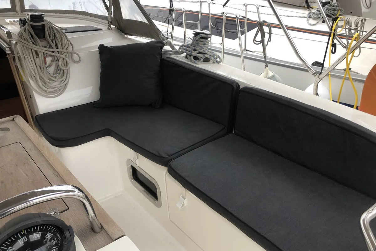 Leonidas, a Bavaria Cruiser 46 sailboat at Municipal Unit of Lefkada, Greece