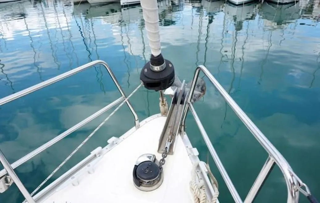 Leonidas, a Bavaria Cruiser 46 sailboat at Municipal Unit of Lefkada, Greece