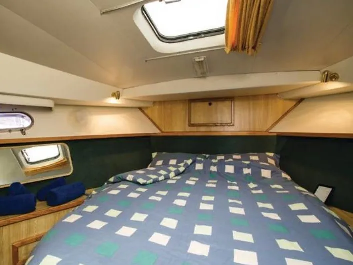 Cabin on Cygnet Royal Star WHS, a motorboat at Laggan, United Kingdom