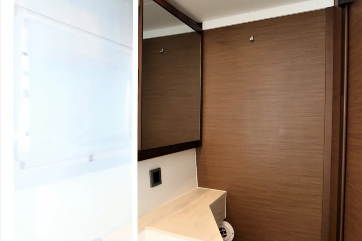 Galley of Lady Point, a Lagoon 46 catamaran at Split, Croatia