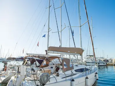 Jordan, a Elan 434 Impression sailboat at Grad Biograd na Moru, Croatia
