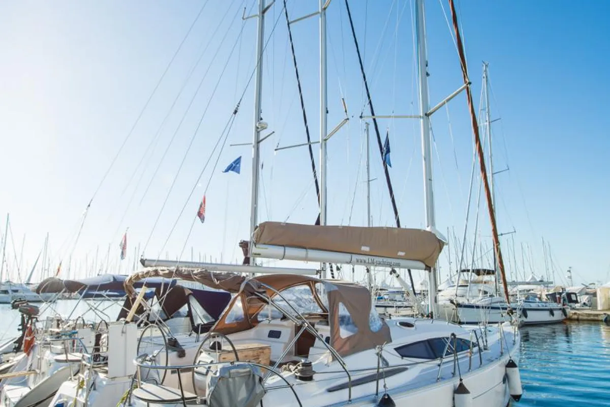 Jordan, a Elan 434 Impression sailboat at Grad Biograd na Moru, Croatia