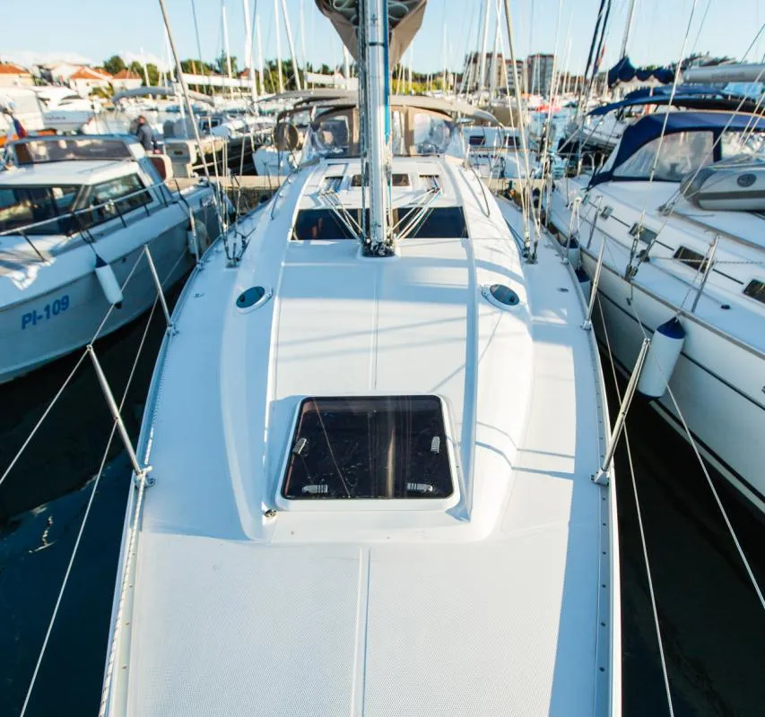 Jordan, a Elan 434 Impression sailboat at Grad Biograd na Moru, Croatia