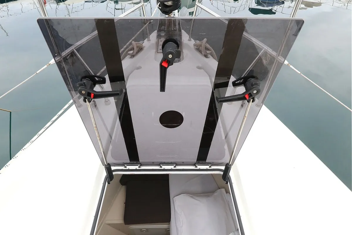Cabin on Pegasus, a Hanse 508 sailboat at Grad Biograd na Moru, Croatia