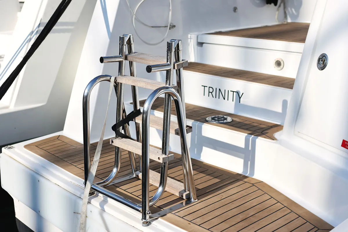 Trinity, a Bali 4.4 catamaran at Grad Biograd na Moru, Croatia