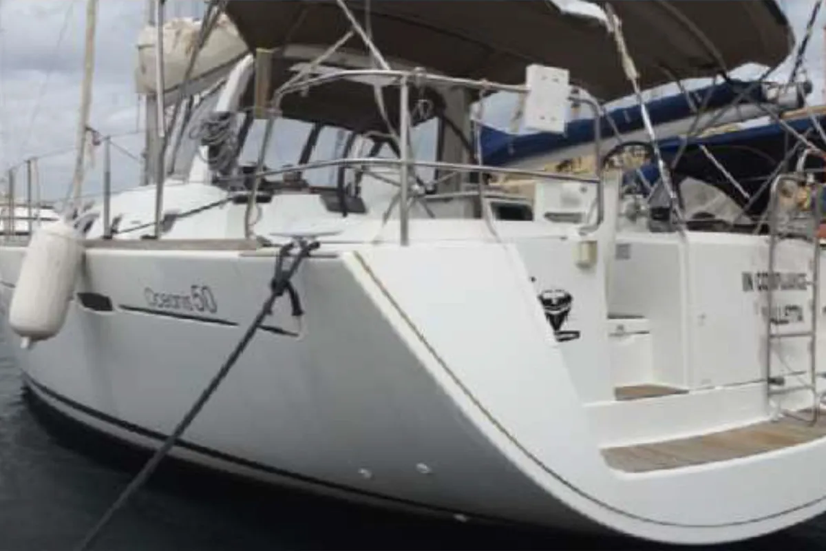 IN COMPLIANCE, a Beneteau Oceanis 50 sailboat at Kalkara, Malta
