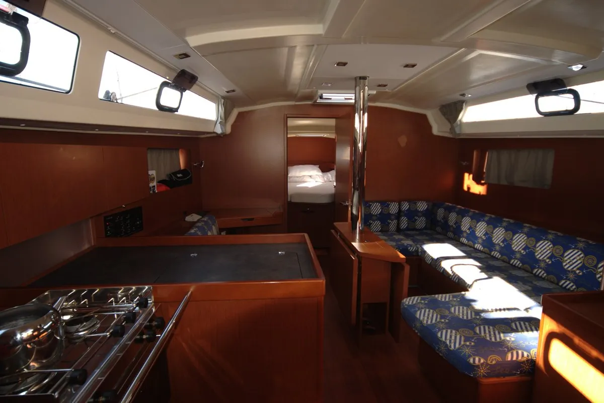 Dragut S, a Beneteau Oceanis 41.1 sailboat at Bodrum, Turkey