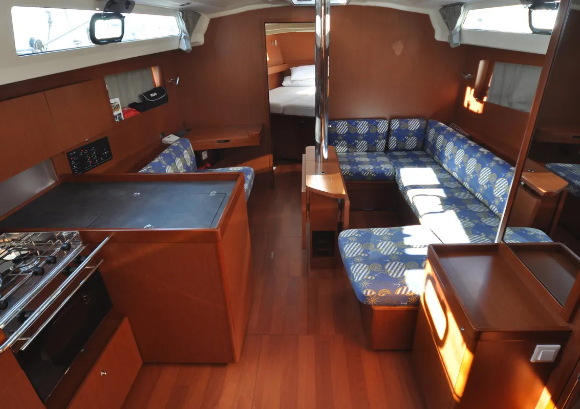 Dragut S, a Beneteau Oceanis 41.1 sailboat at Bodrum, Turkey