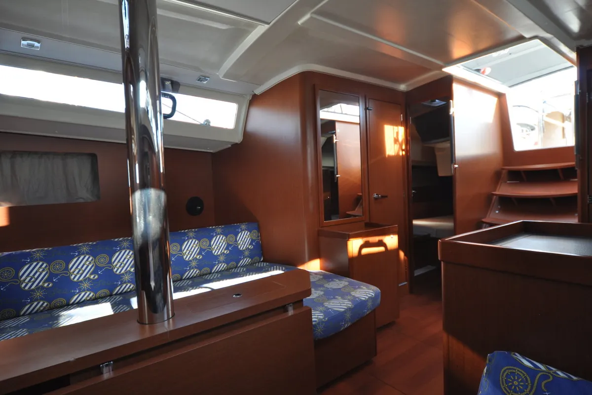 Dragut S, a Beneteau Oceanis 41.1 sailboat at Bodrum, Turkey