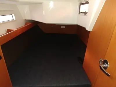 Cabin on Alegria, a Bavaria Cruiser 37 sailboat at Sukošan, Croatia