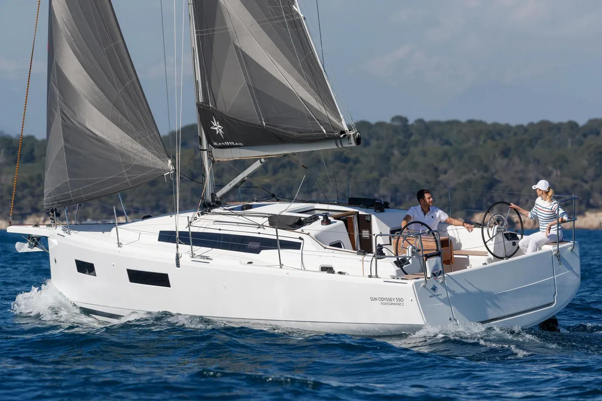 NN1, a Jeanneau Sun Odyssey 350 sailboat at Road Town, British Virgin Islands
