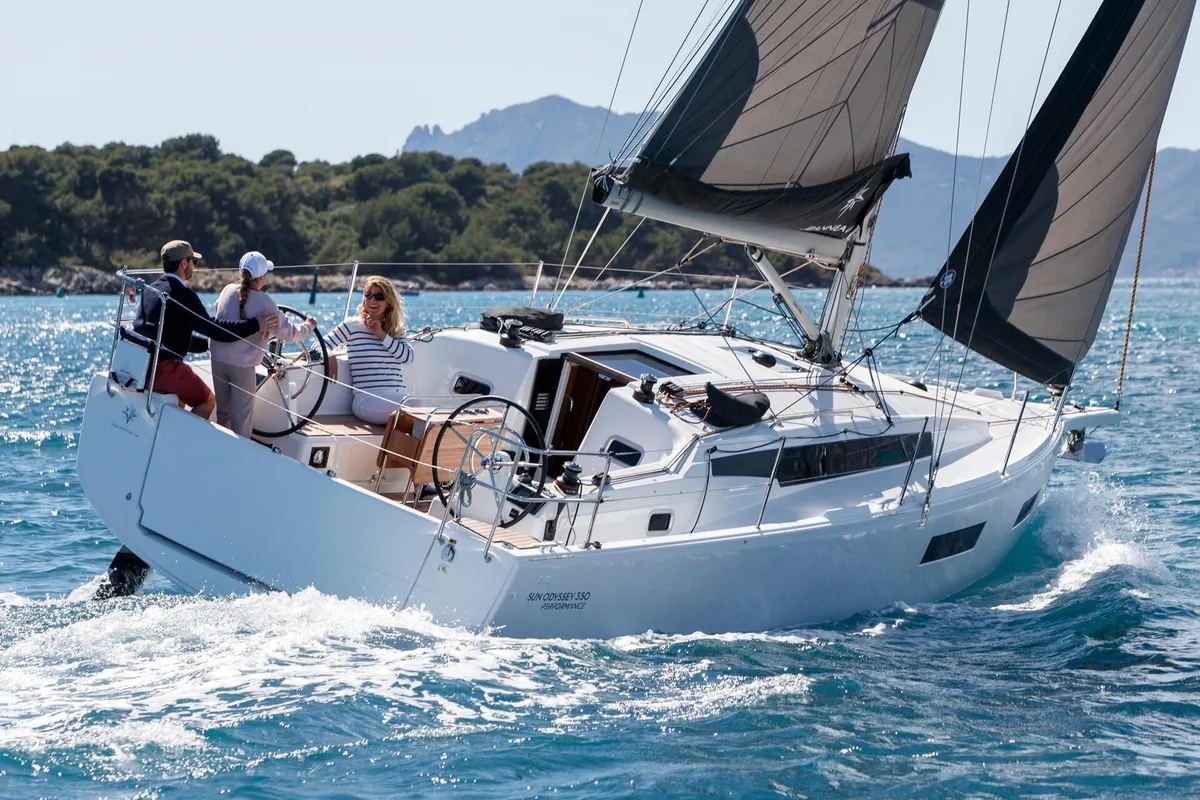NN1, a Jeanneau Sun Odyssey 350 sailboat at Road Town, British Virgin Islands