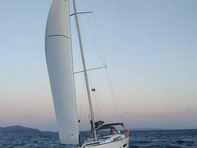 Holiday Planet, a Dufour 520 GL sailboat at Palermo, Italy