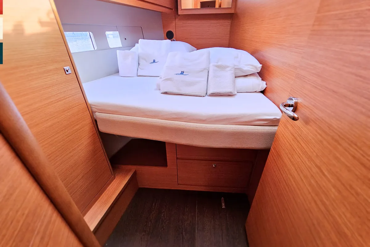 Cabin on Dufour 530, a sailboat at Kaštela, Croatia