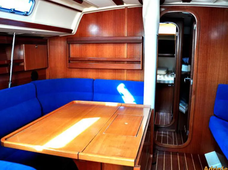 Salon of Happy As, a Dufour 44 sailboat at Izola / Isola, Slovenia
